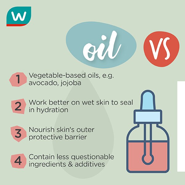 Does body oil work better than body lotion? Oil vs. Lotion… Watsons