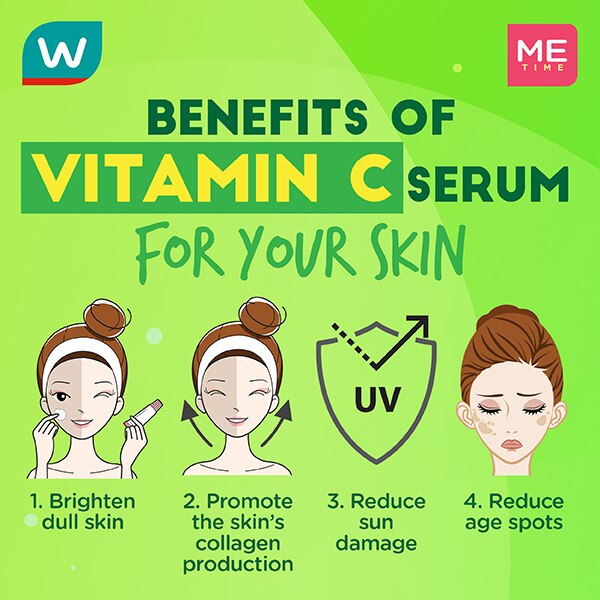 Best 5 Vitamin C toners, serums, and masks for glowing skin Watsons TH