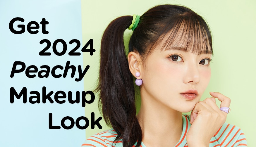 Get The 2024 New Year Peachy Blush Rush Makeup Look Watsons TH   Main Banner 7 