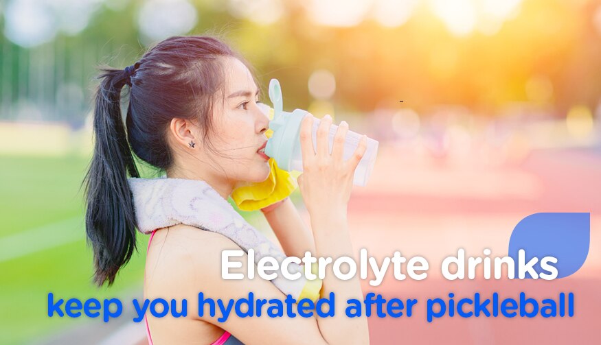 Electrolyte drinks, sports drinks, pickleball, hydration drinks, sunscreen