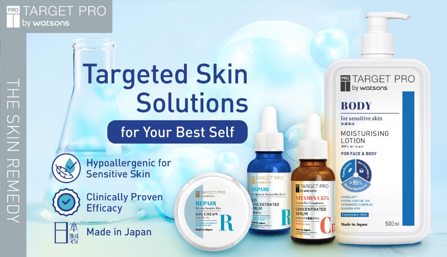 Target Pro Active Bio Target Pro by Watsons: Targeted Skin Solutions for Your Best Self ...