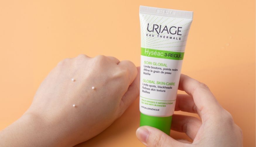 ทดสอบความชุ่มชื้นหลังใช้ URIAGE HYSEAC 3-REGUL GLOBAL SKIN-CARE