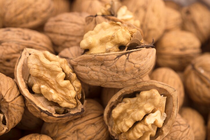 Walnuts Background