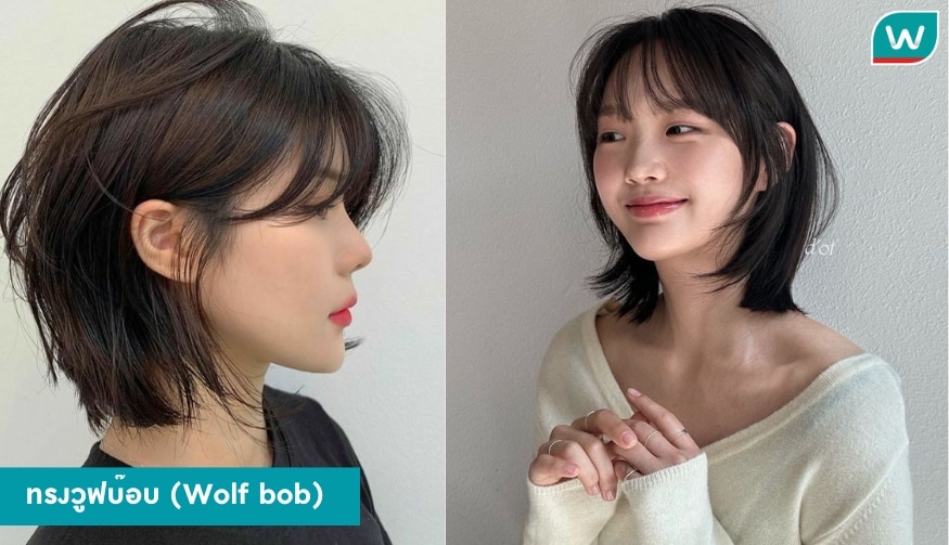 ทรงวูฟบ๊อบ (Wolf bob)