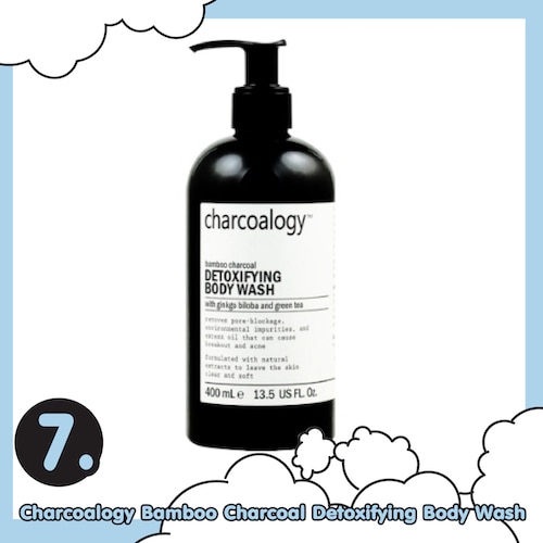 ครีมอาบน้ำหอมติดตัว Charcoalogy Bamboo Charcoal Detoxifying Body Wash
