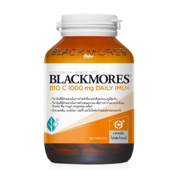 Blackmores Bio C 1000 Mg วิตามินซีเสริมภูมิคุ้มกันป้องกันไอ&nbsp;