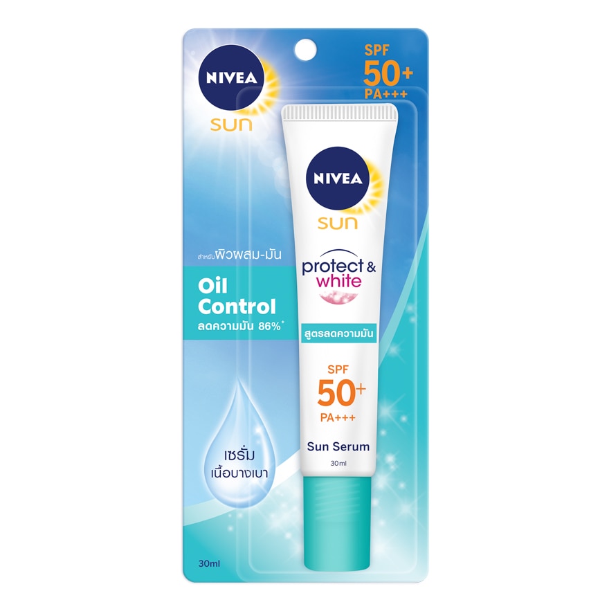รวมฮิตสินค้าขายดีที่ร้านวัตสัน- NIVEA SunProtecOilControlSerumSpf50+PA+++ (30ml)
