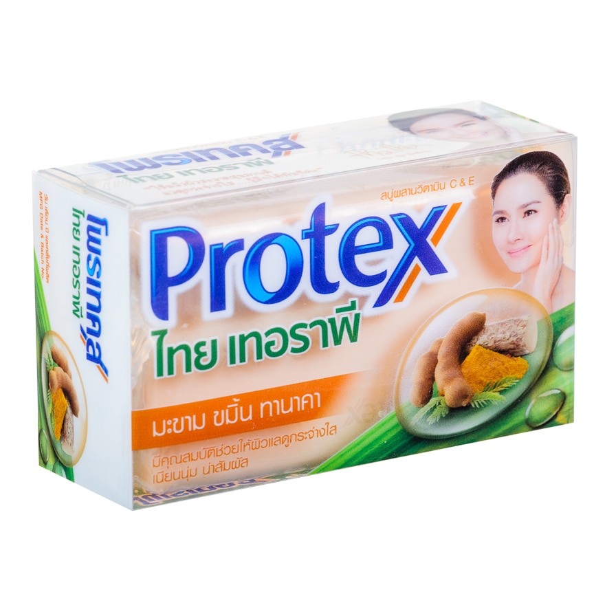 Protex โพรเทคส์ ไทย เทอราพี มะขาม ขมิ้น ทานาคา-สบู่ผิวขาว