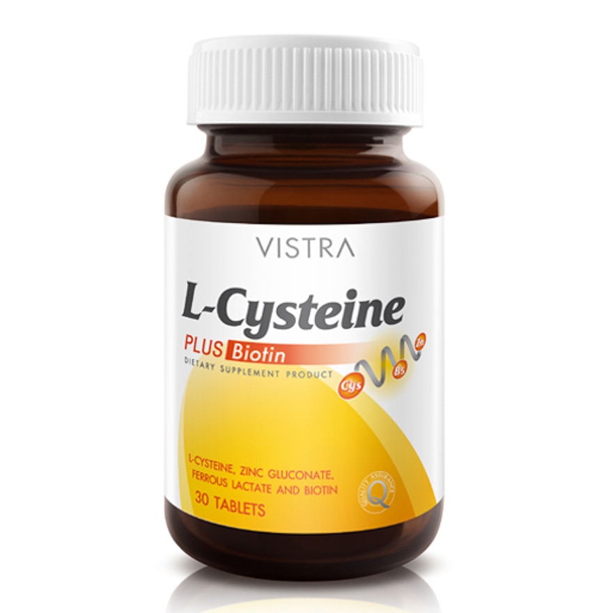 vistra_l_cysteine_plus_biotin_30_tab