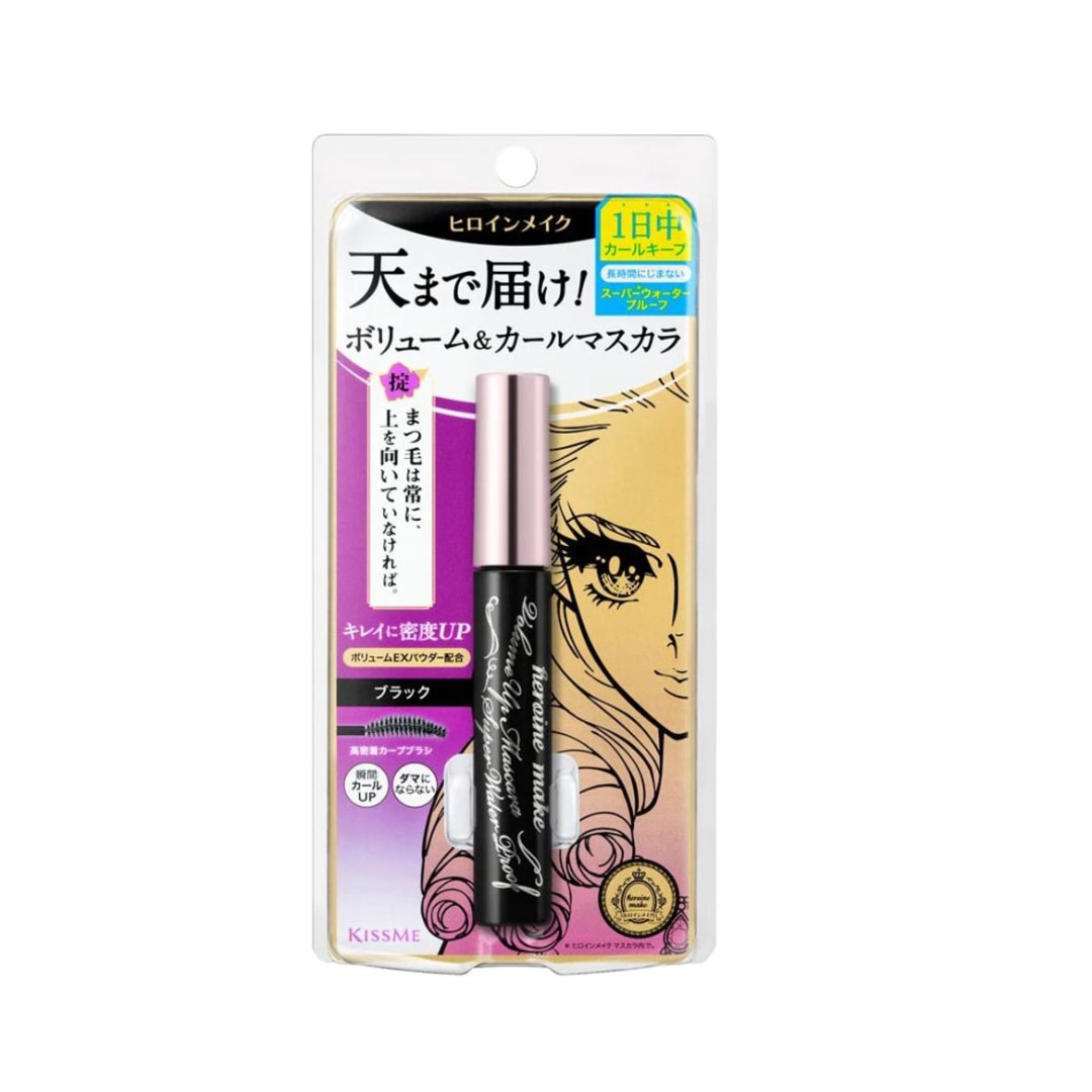 2023 Best Mascara #2:HEROINE MAKE Volume and Curl Mascara Super Waterproof