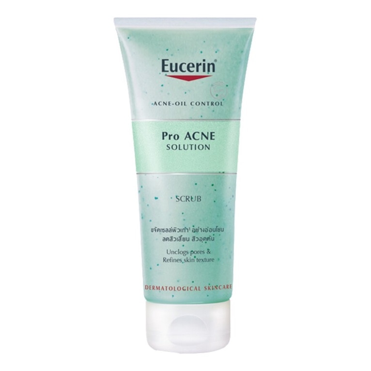 Eucerin Pro ACNE SOLUTION SCRUB สครับเม็ดบีดส์ละเอียด ช่วยรักษารูขุมขนกว้าง