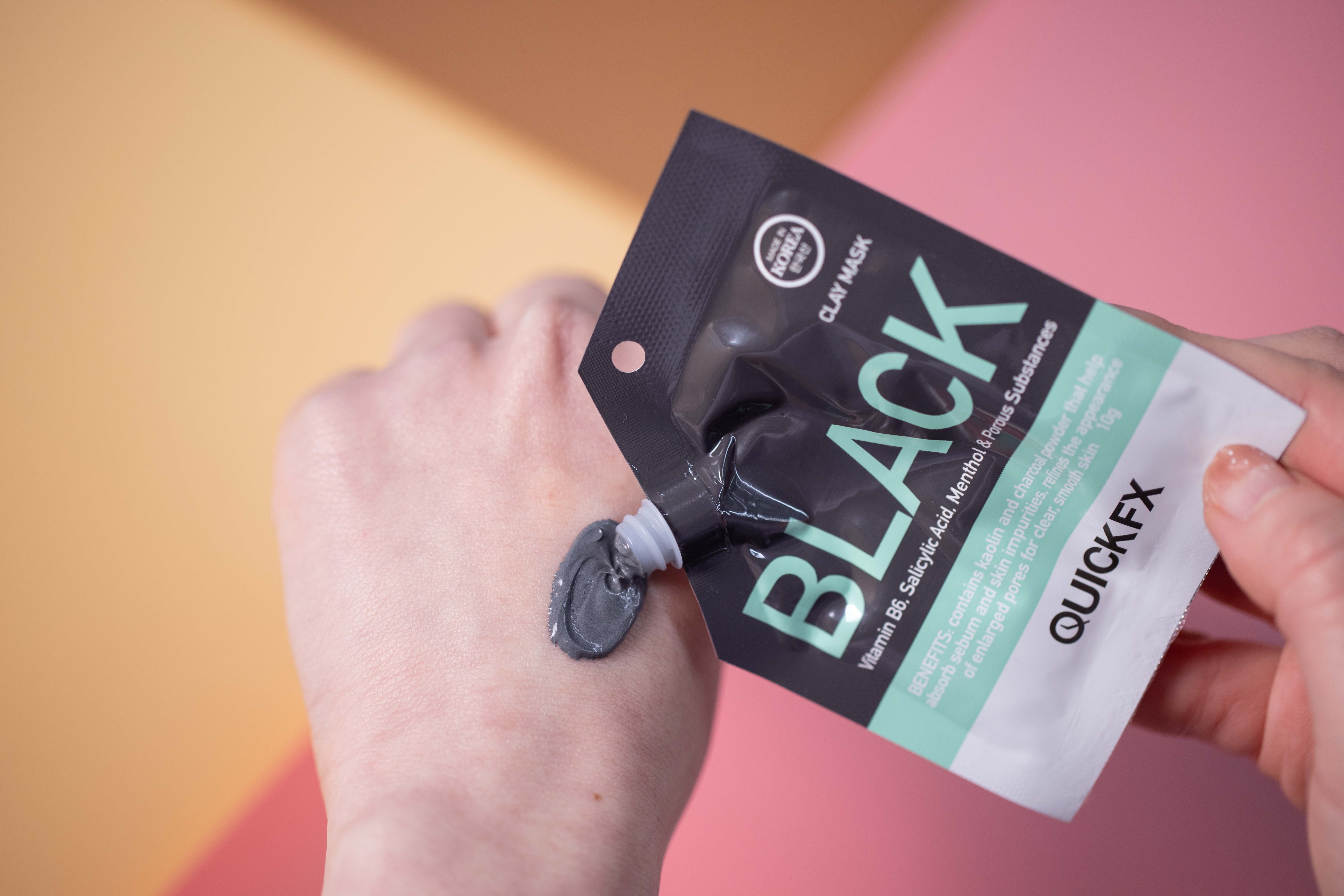 QuickFx Black Clay Mask 