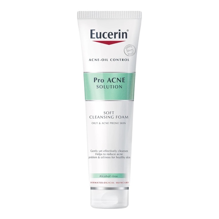 Eucerin Pro Acne Solution Gentle Cleansing Foam อีกหนึ่งโฟมล้างหน้าสําหรับผิวแพ้ง่าย