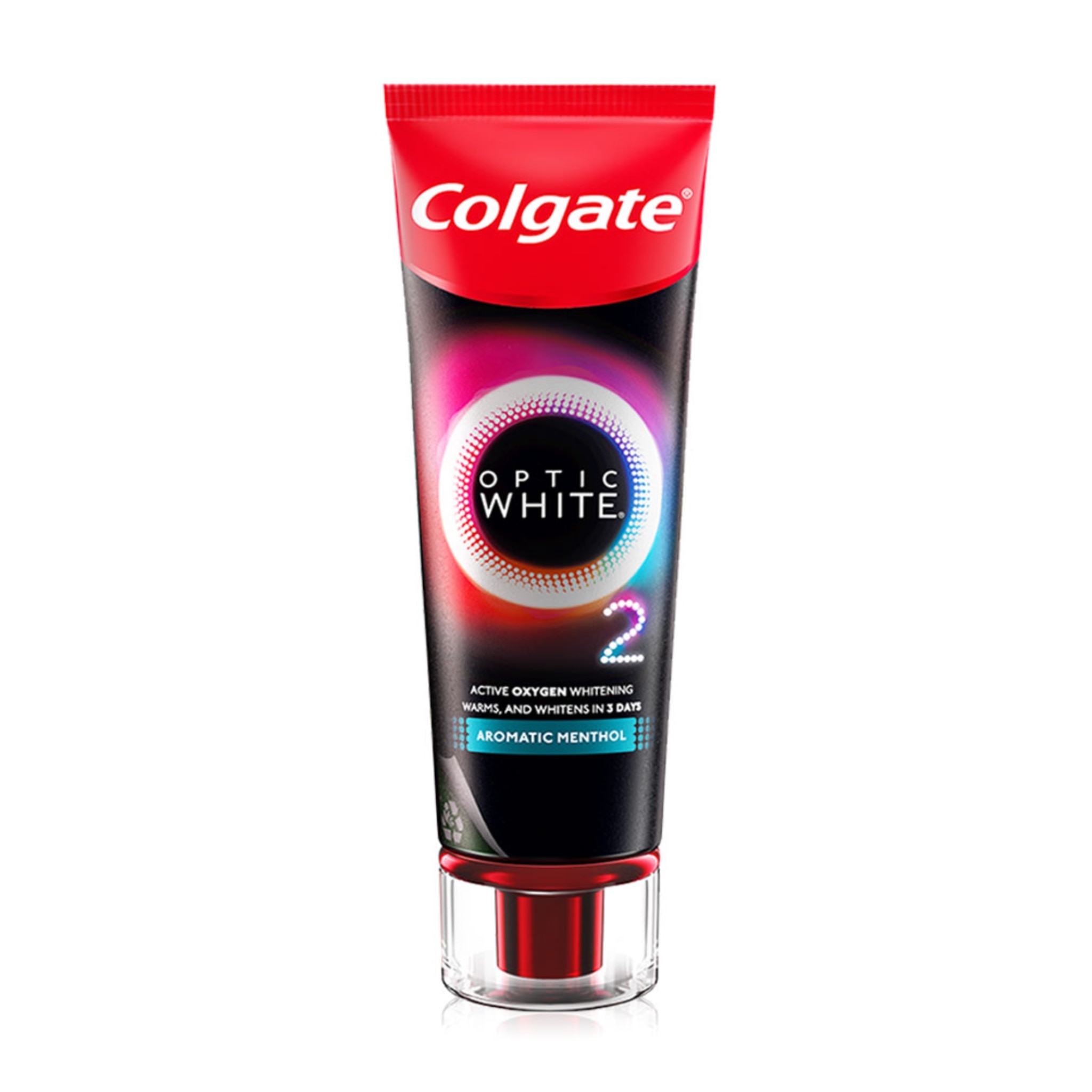 ยาสีฟันคอลเกต Colgate Optic White O2 Aromatic Menthol