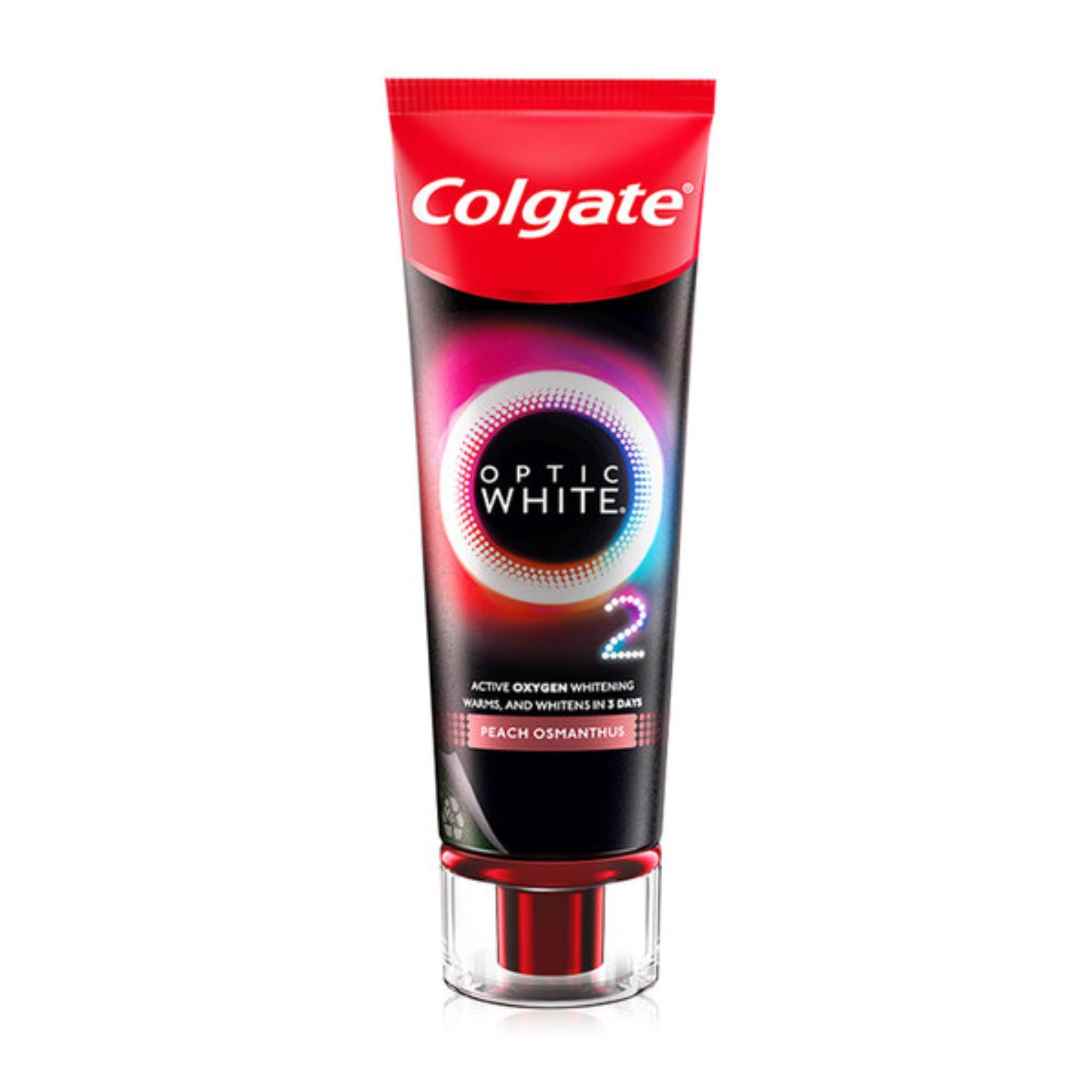 ยาสีฟันคอลเกต Colgate Optic White O2 Peach Osmanthus