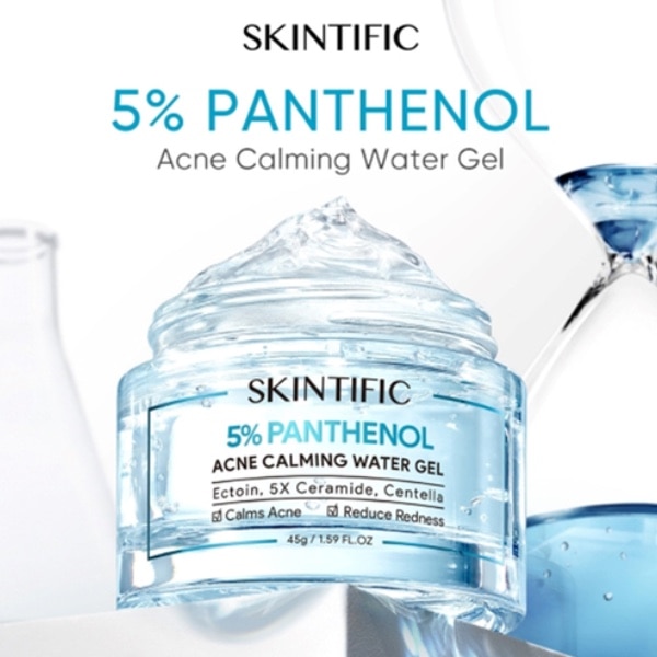 SKINTIFIC 5% Panthenol Acne Calming Water Gel