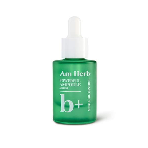 เซรั่มลดสิวผิวแพ้ง่าย Am Herb Powerful B+ Ampoule Serum
