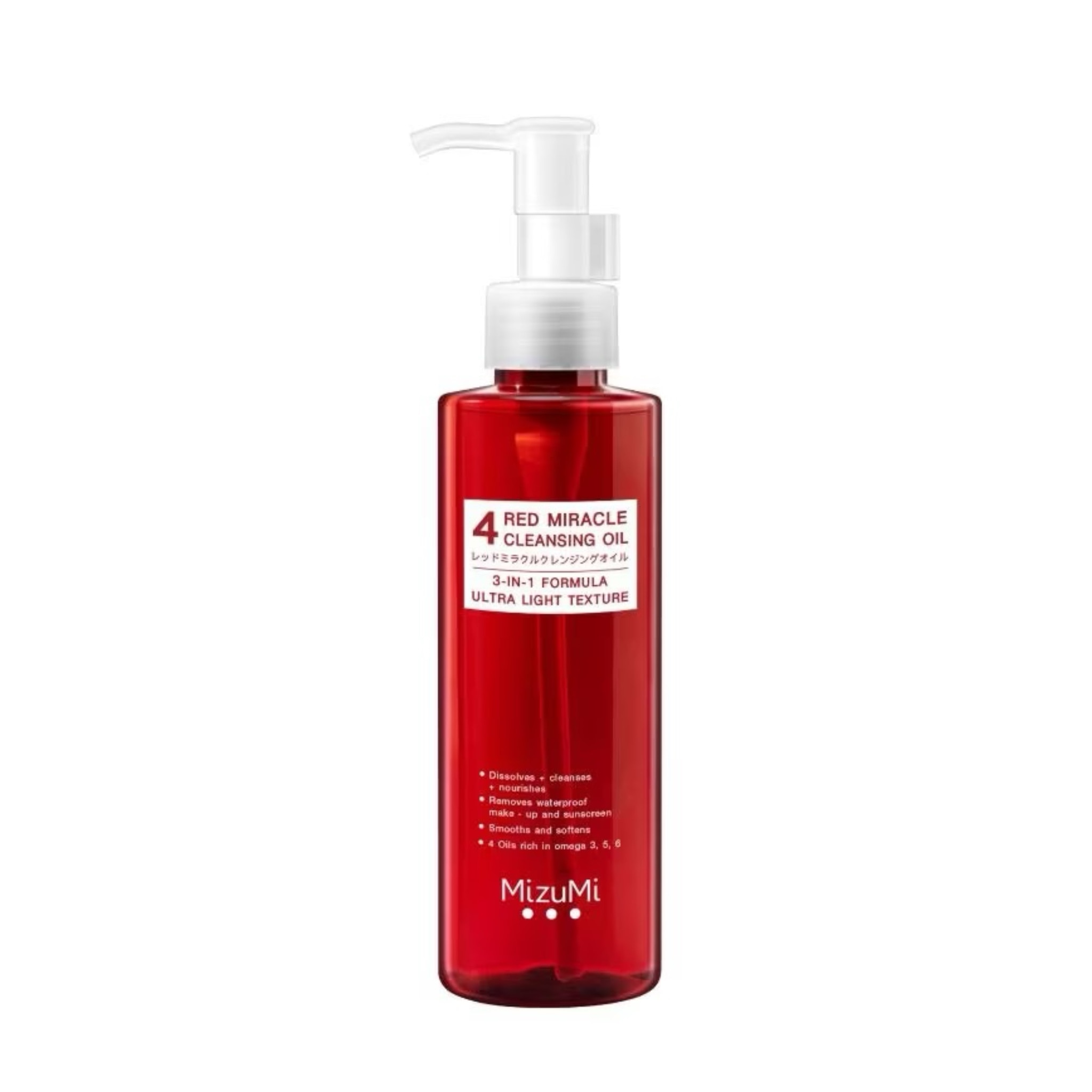 MizuMi 4Red Miracle Cleansing Oil คลีนซิ่งออย 3-in-1