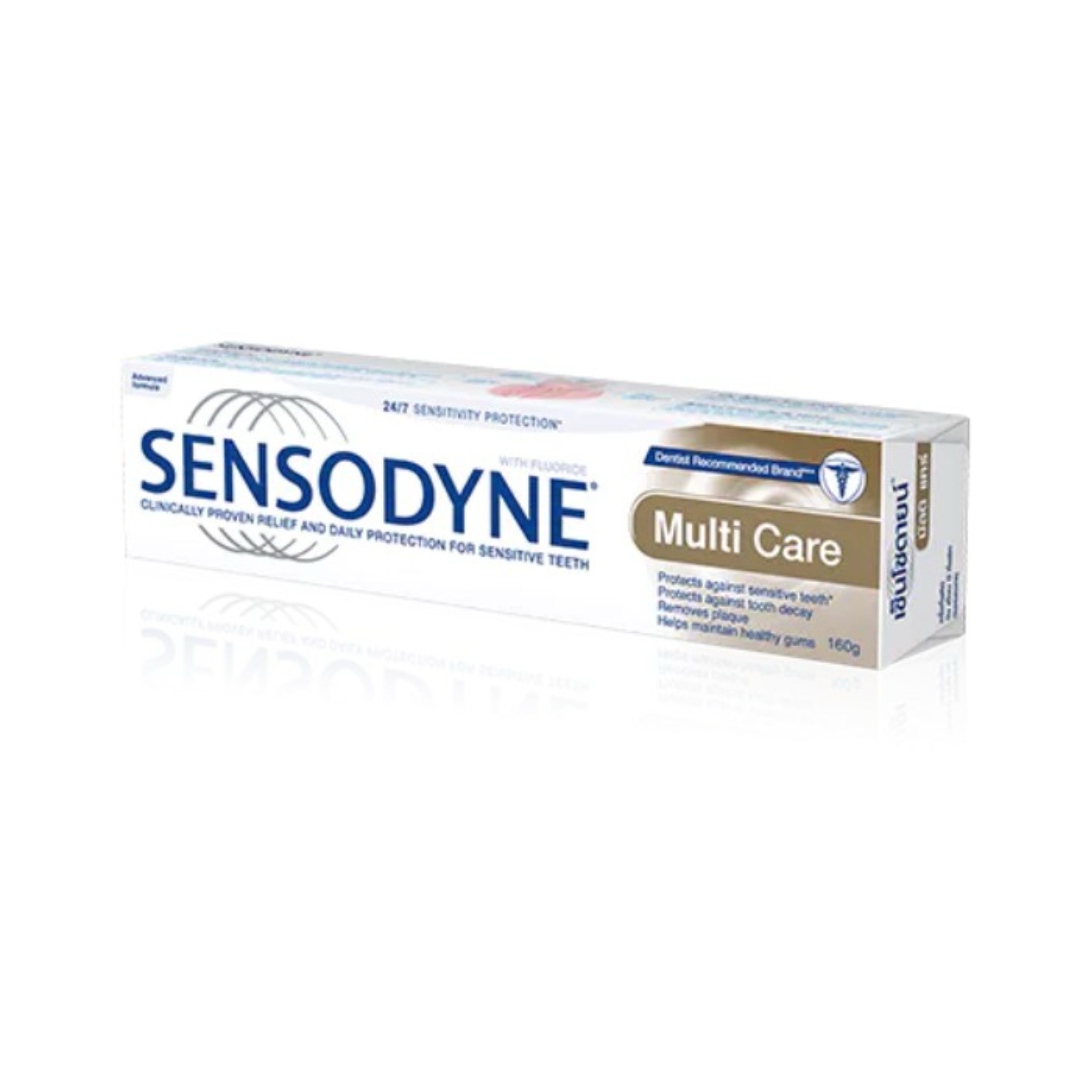 Sensodyne Multi Care ยาสีฟันฟลูออไรด์ ลดเสียวฟัน ป้องกันฟันผุ