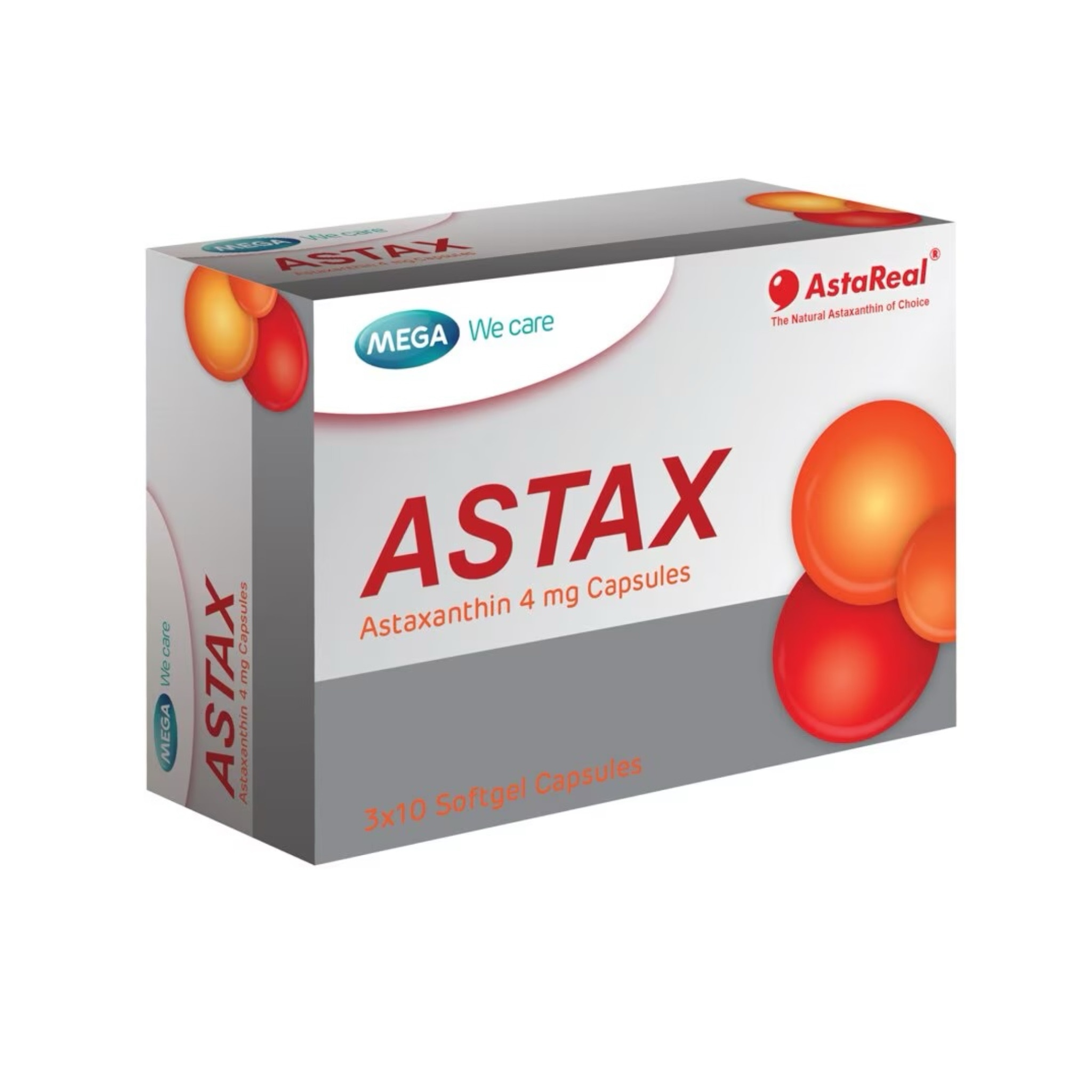 แอสตาแซนธิน MEGA We Care Astax 4 mg