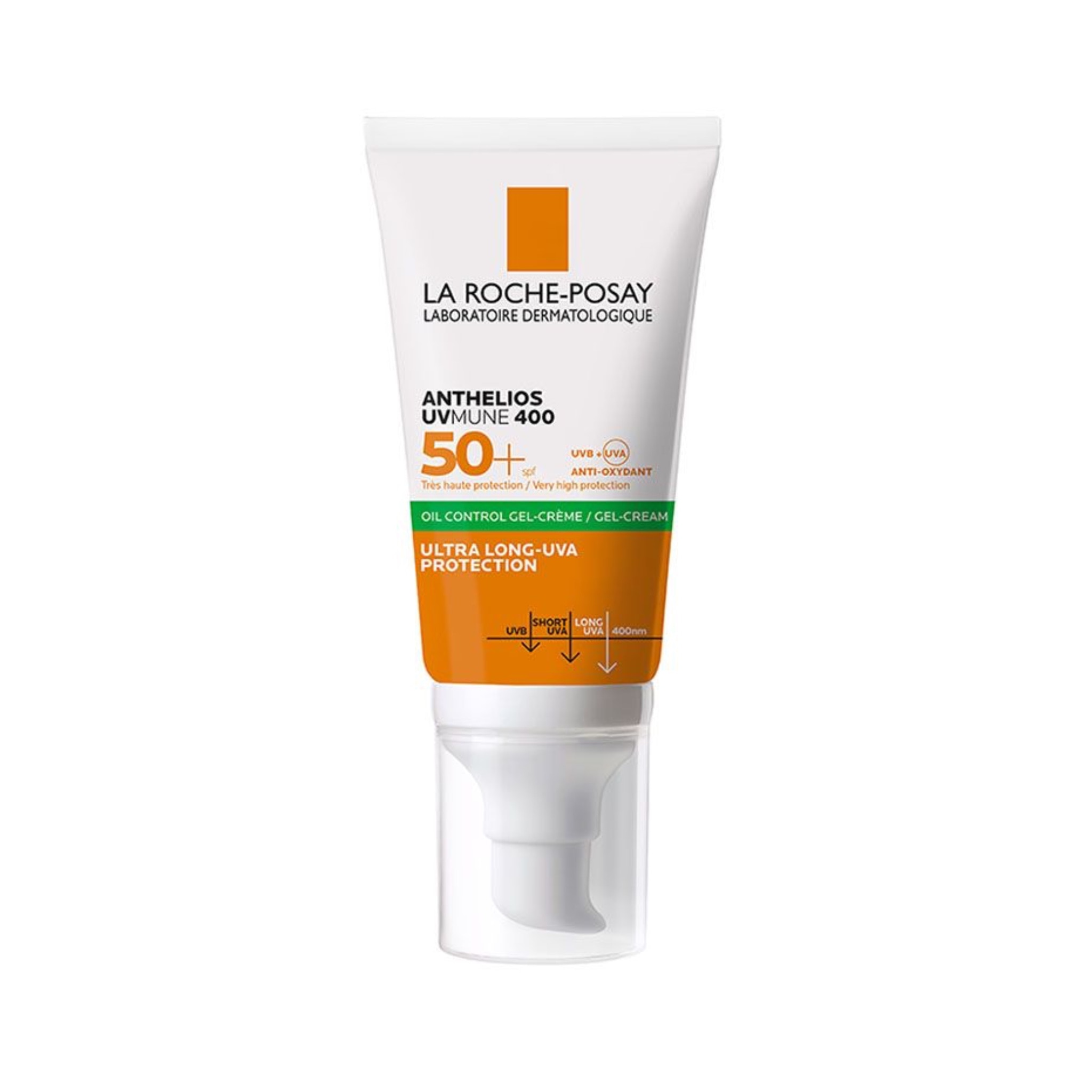 กันแดด la roche posay Anthelios UVMUNE 400 Oil Control Gel-Cream SPF50+ PA++++