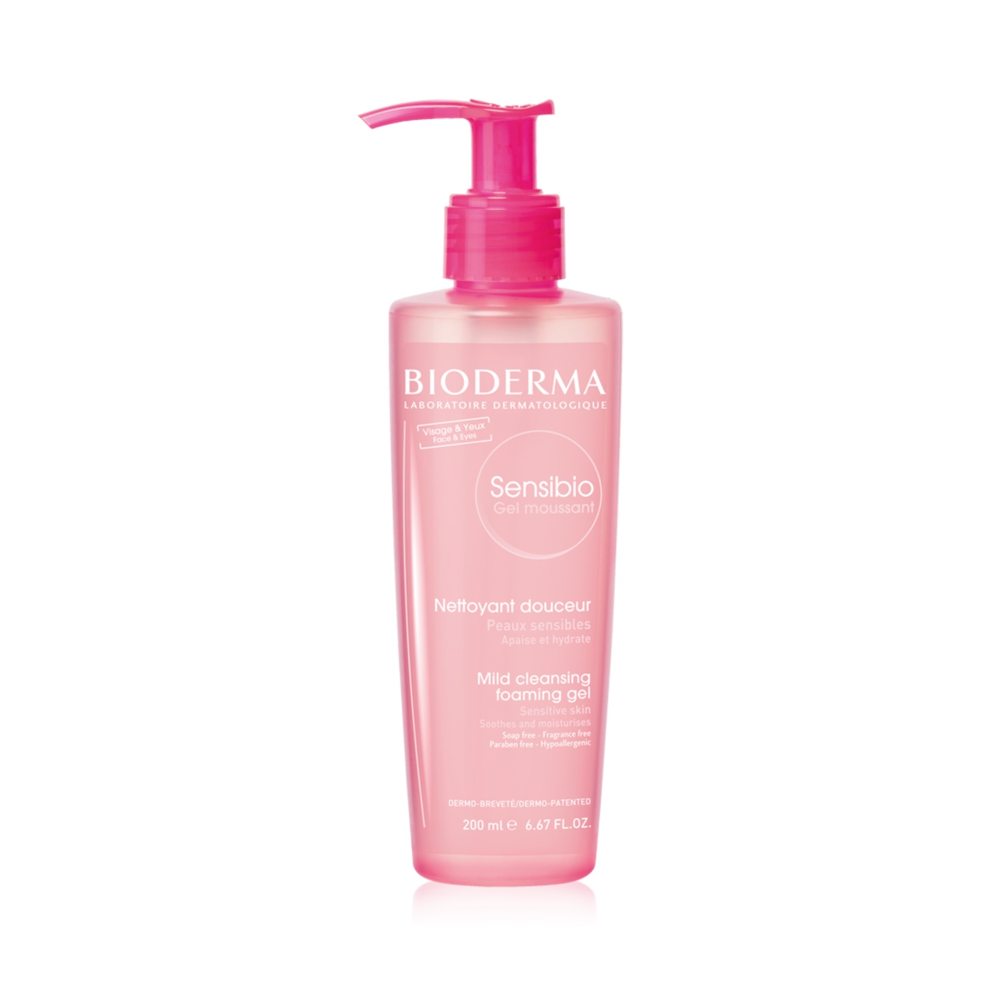 Bioderma Sensibio เจลล้างหน้าผิวแพ้ง่าย สำหรับผิวบอบบาง
