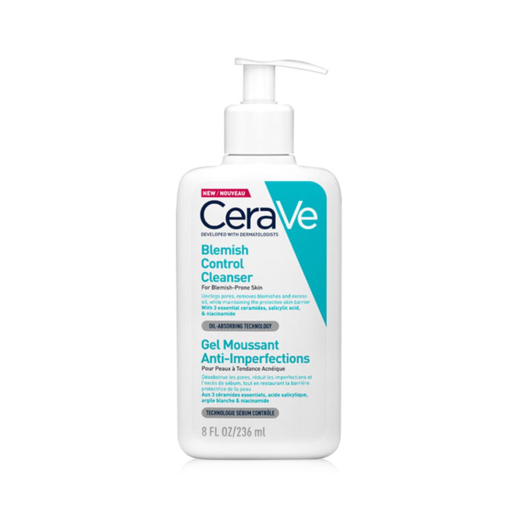 CeraVe Blemish Control เจลล้างหน้าลดสิว ผิวมัน