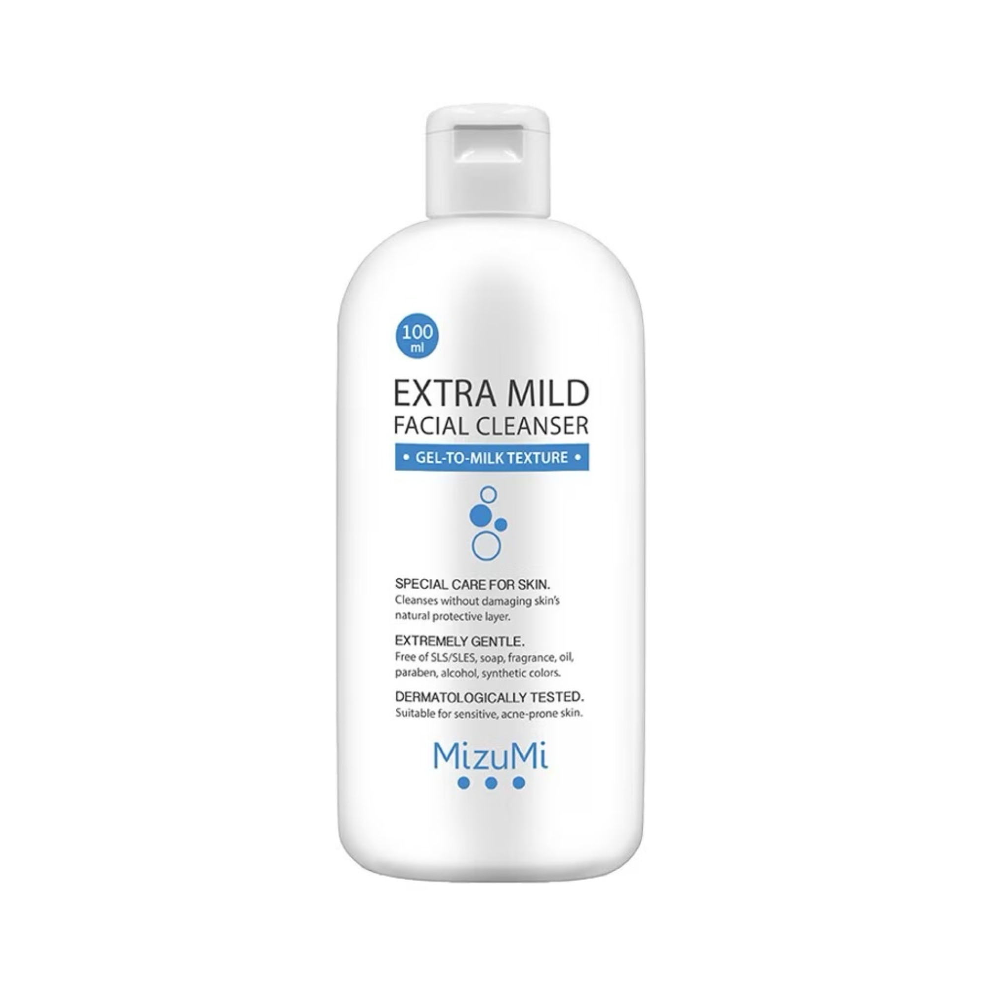 MizuMi Extra Mild เจลล้างหน้าผิวแพ้ง่าย อ่อนโยนพิเศษ