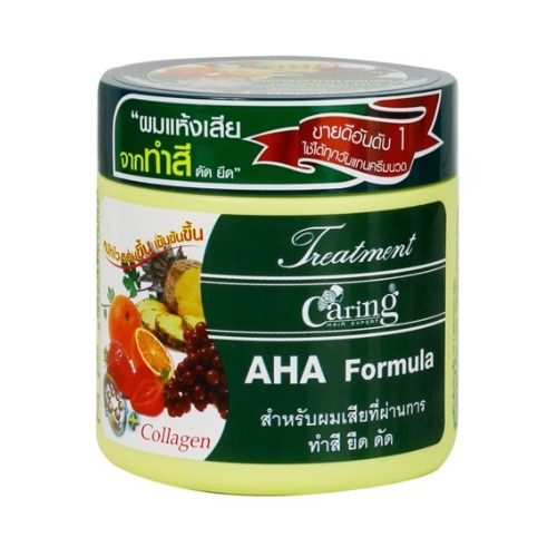 ทรีทเม้นท์ผม Caring Treatment AHA Formula ครีมหมักผมสูตร AHA