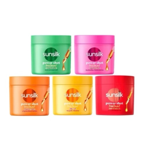 ทรีทเม้นท์ผม Sunsilk Powershot Treatment ครีมหมักผมเข้มข้น
