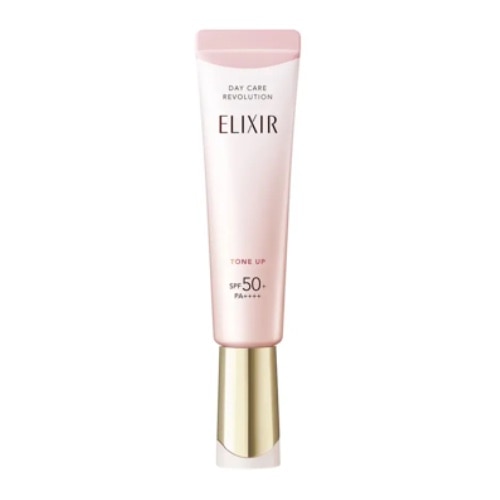 ครีมกันแดด Elixir Day Care Revolution Tone Up ช่วยบูสคอลลาเจนลดริ้วรอย