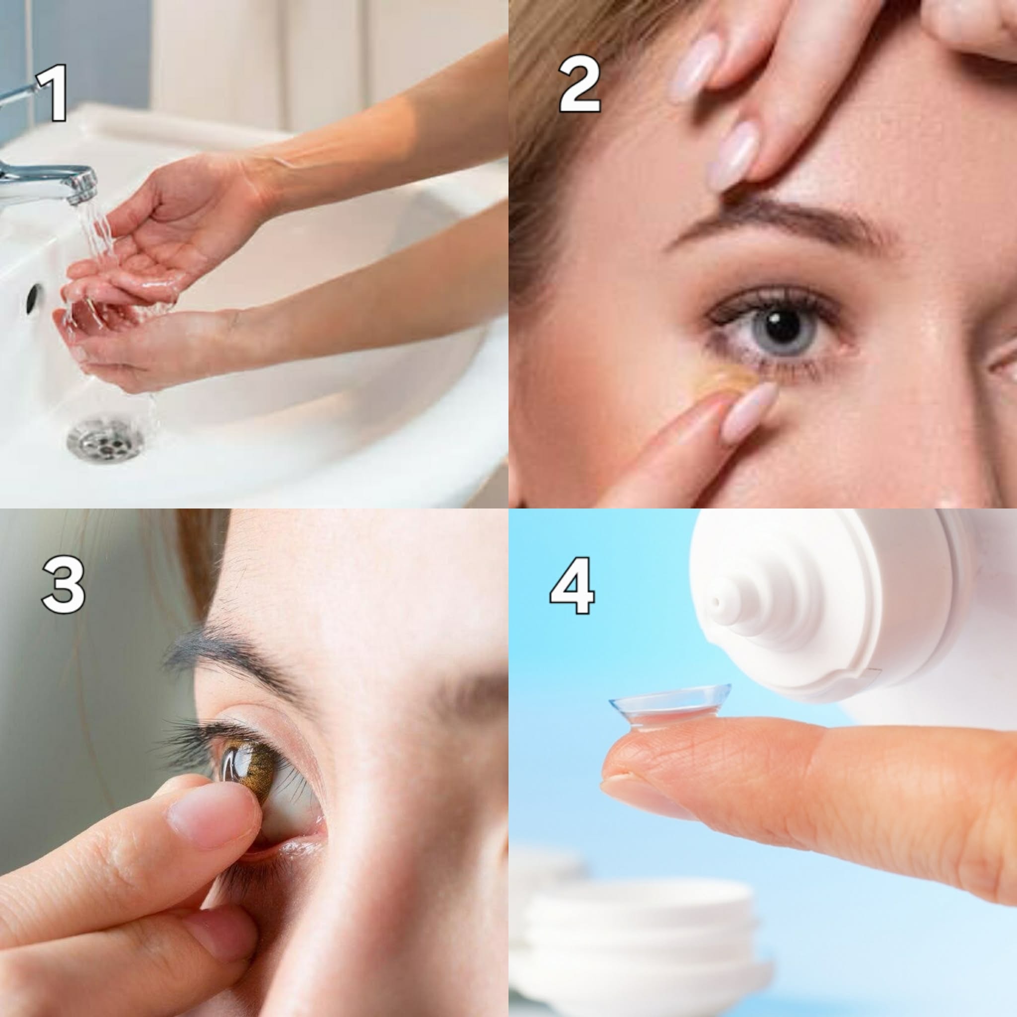 วิธีถอดคอนแทคเลนส์ ขั้นตอนที่ปลอดภัย