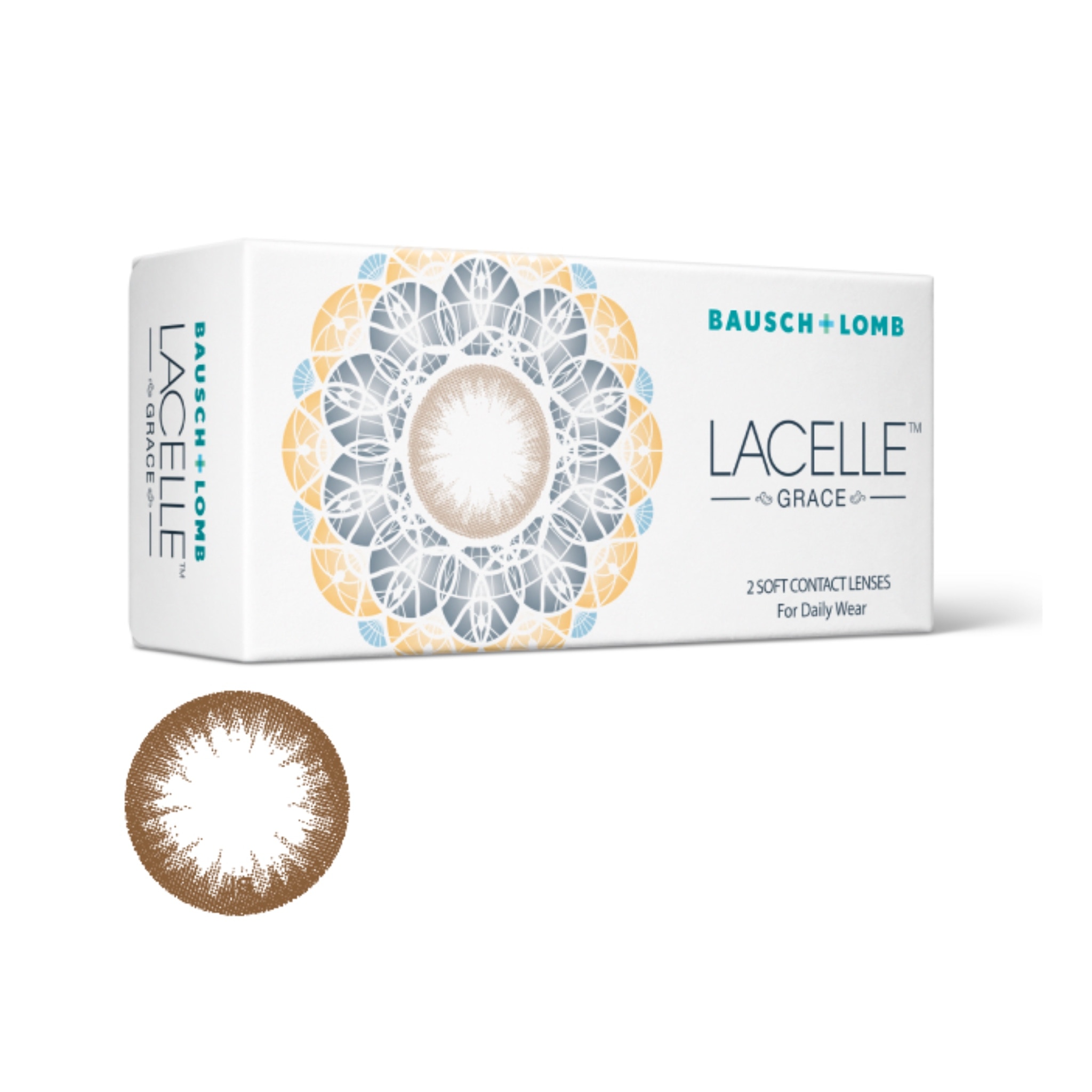 Bausch Lomb ลาเซลล์ เกรซ คอนแทคเลนส์สายตาสั้น สีสวย