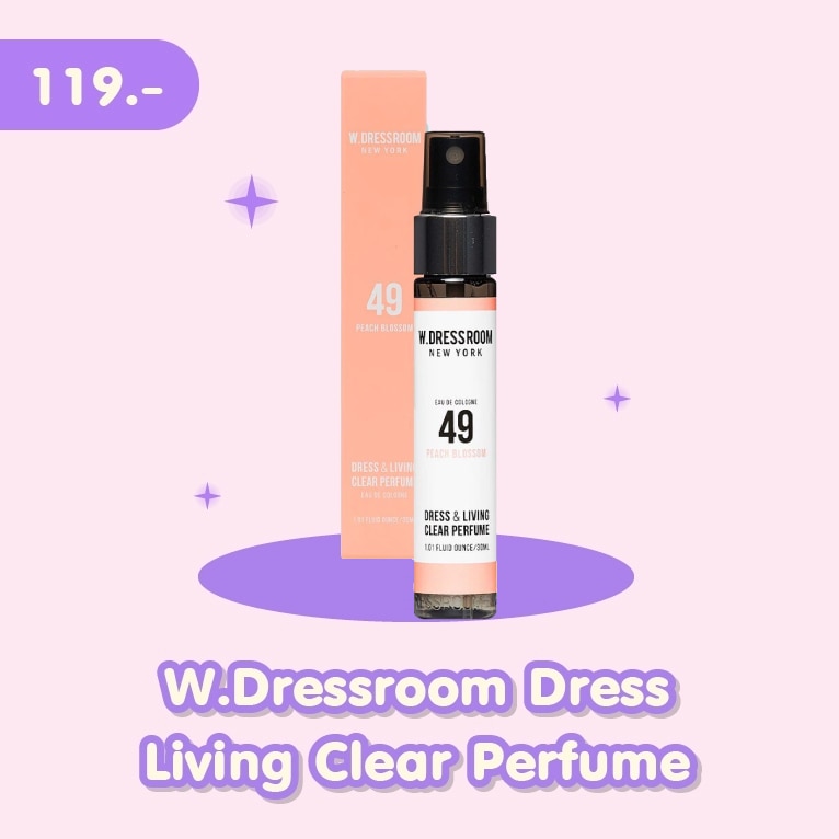 น้ำหอมผู้หญิงติดทนนานจาก W.Dressroom Dress Living Clear Perfume