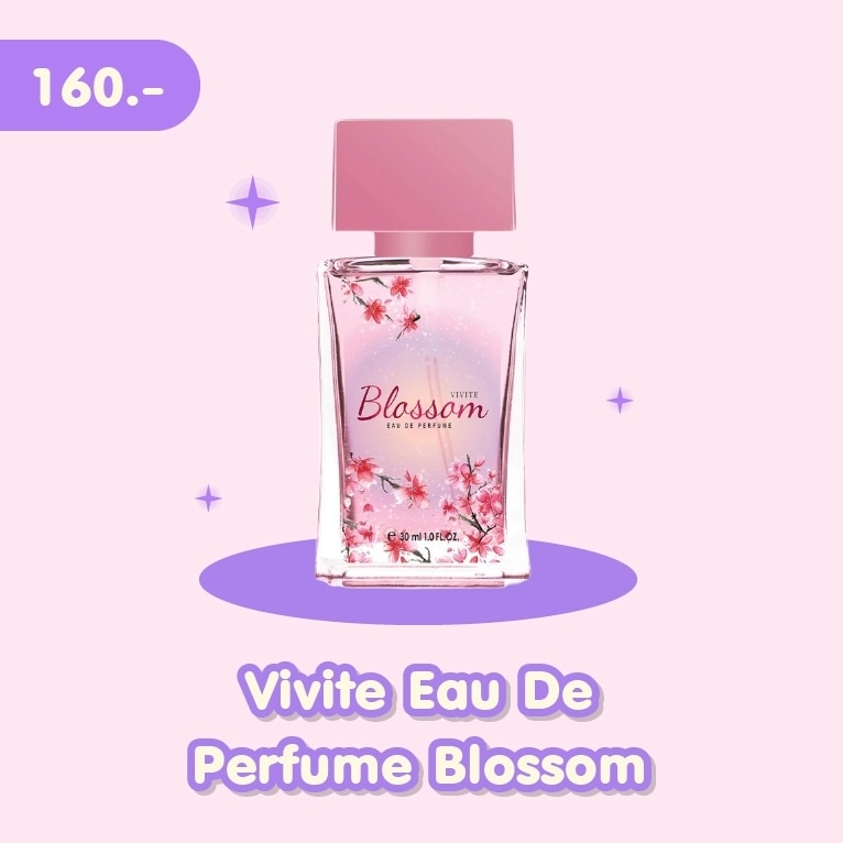  น้ำหอมผู้หญิงติดทนนานจาก Vivite Eau De Perfume Blossom