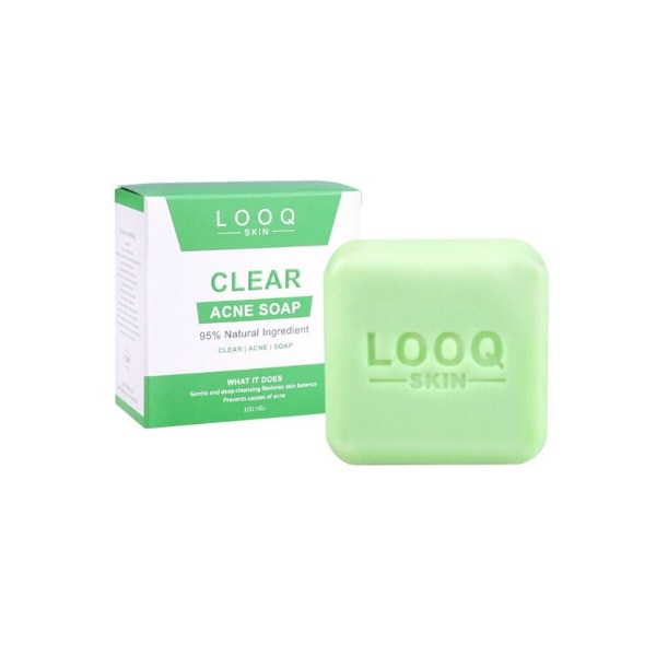 Looqskin Clear Acne Soap ช่วยรักษาสิวที่หลัง