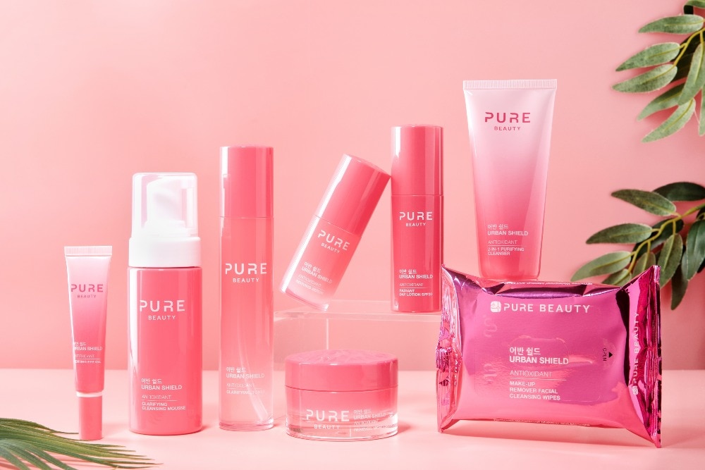 Anti-pollution skincare routine with Urban Shield by Pure Beauty