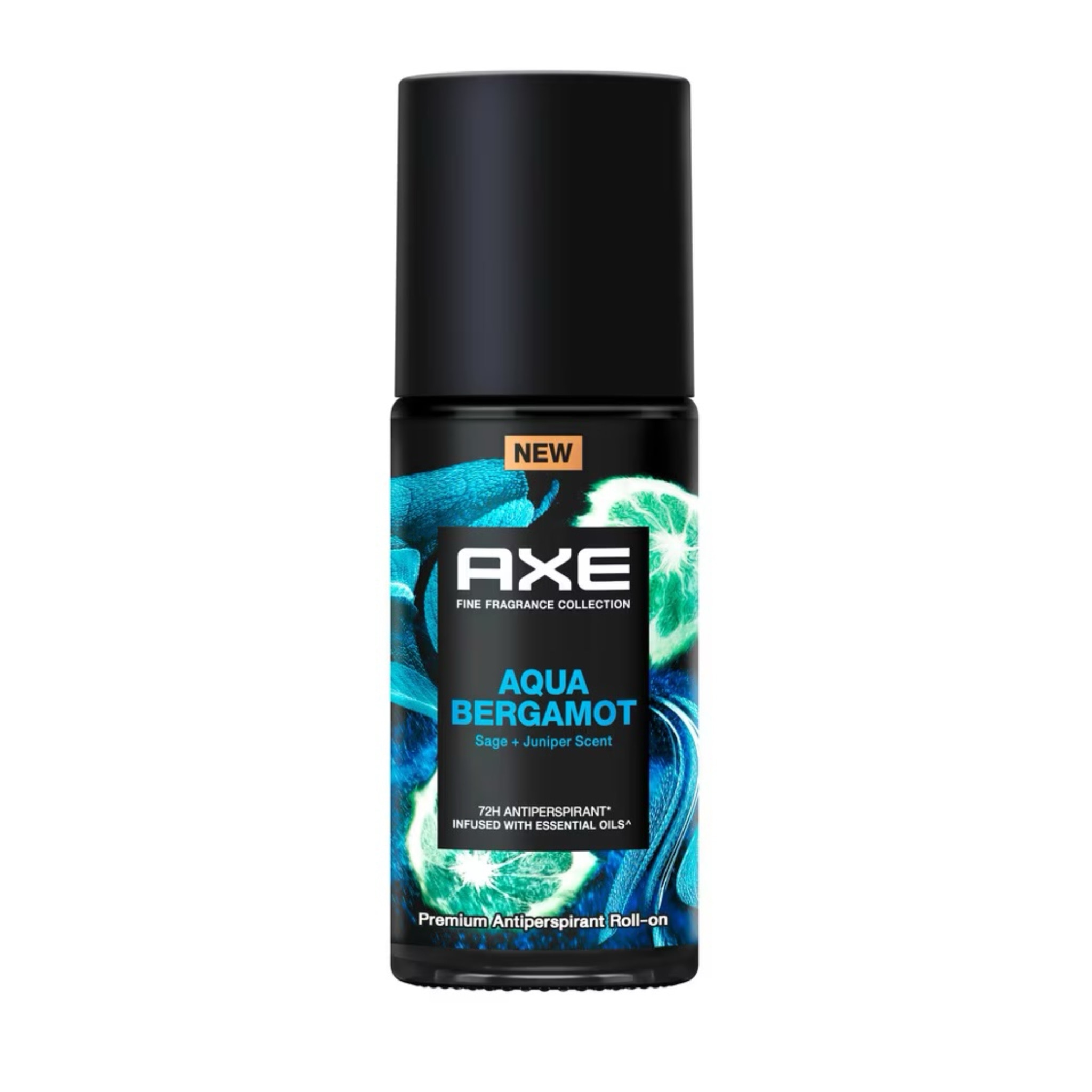 Axe Roll On Aqua Bergamot โรลออนผู้ชาย กลิ่นพรีเมี่ยม ระงับกลิ่น 72 ชั่วโมง
