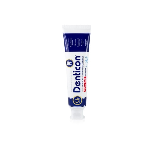 ยาสีฟันฟอกฟันขาว Denticon Toothpaste Q10 Total Care