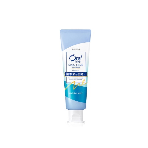 ยาสีฟันฟอกฟันขาว Ora2 Me Stain Clear Mild Natural Mint Toothpaste