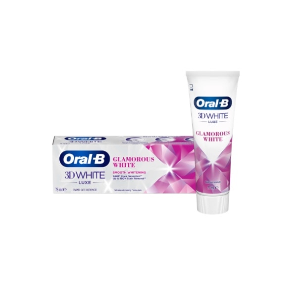 ยาสีฟันฟอกฟันขาว Oral-B Toothpaste 3DWhite Luxe Glamorous White