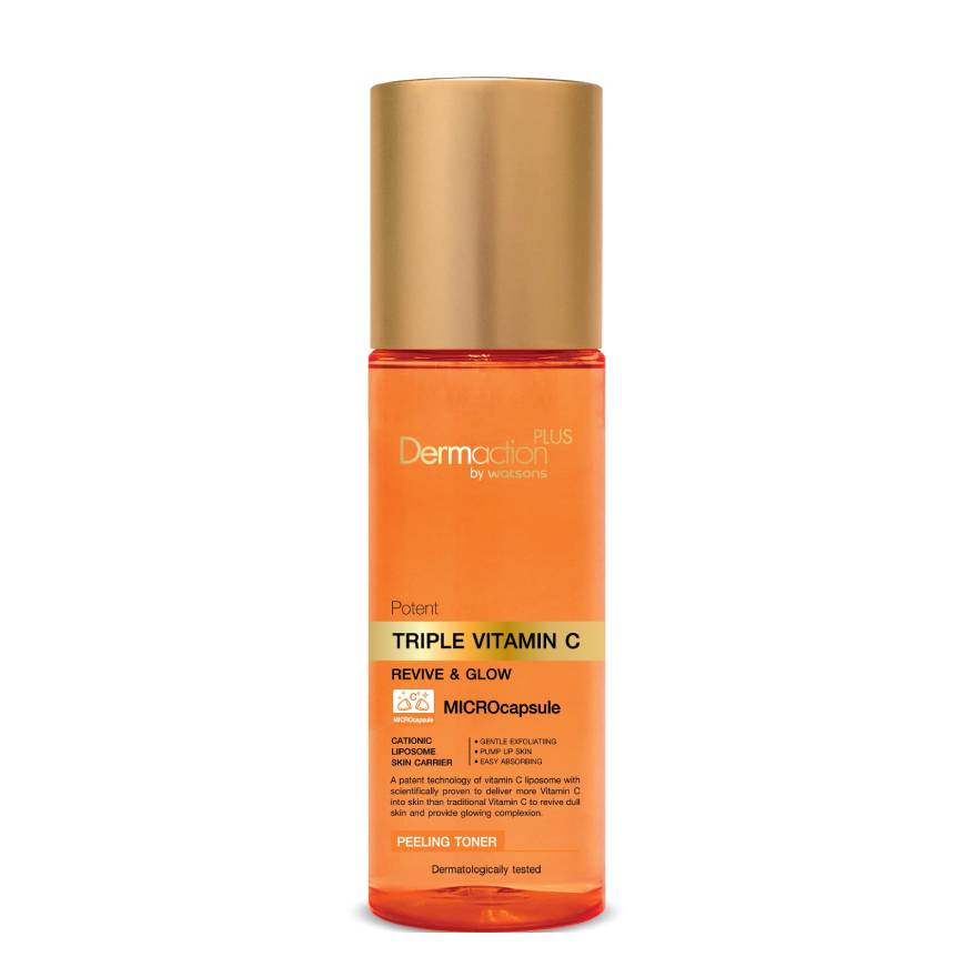 Dermaction Plus by Watsons Potent Triple Vitamin C Peeling Toner