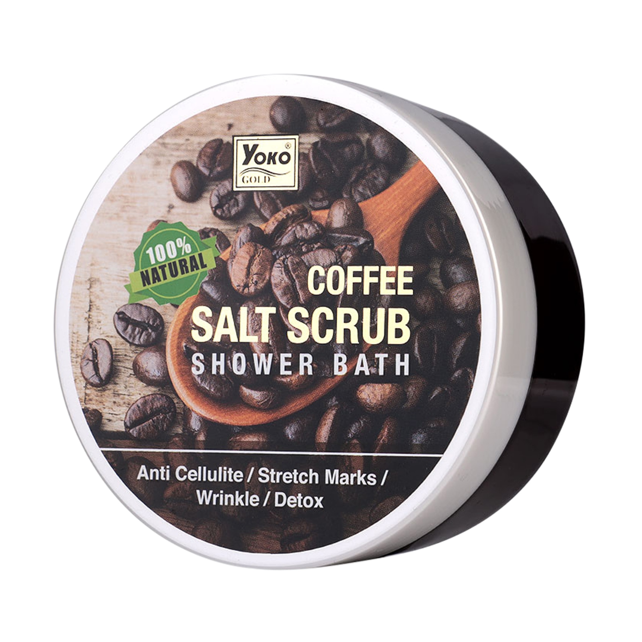สครับผิว Yoko Gold Coffee Salt Scrub เกลือสปาสูตรกาแฟทองคำ