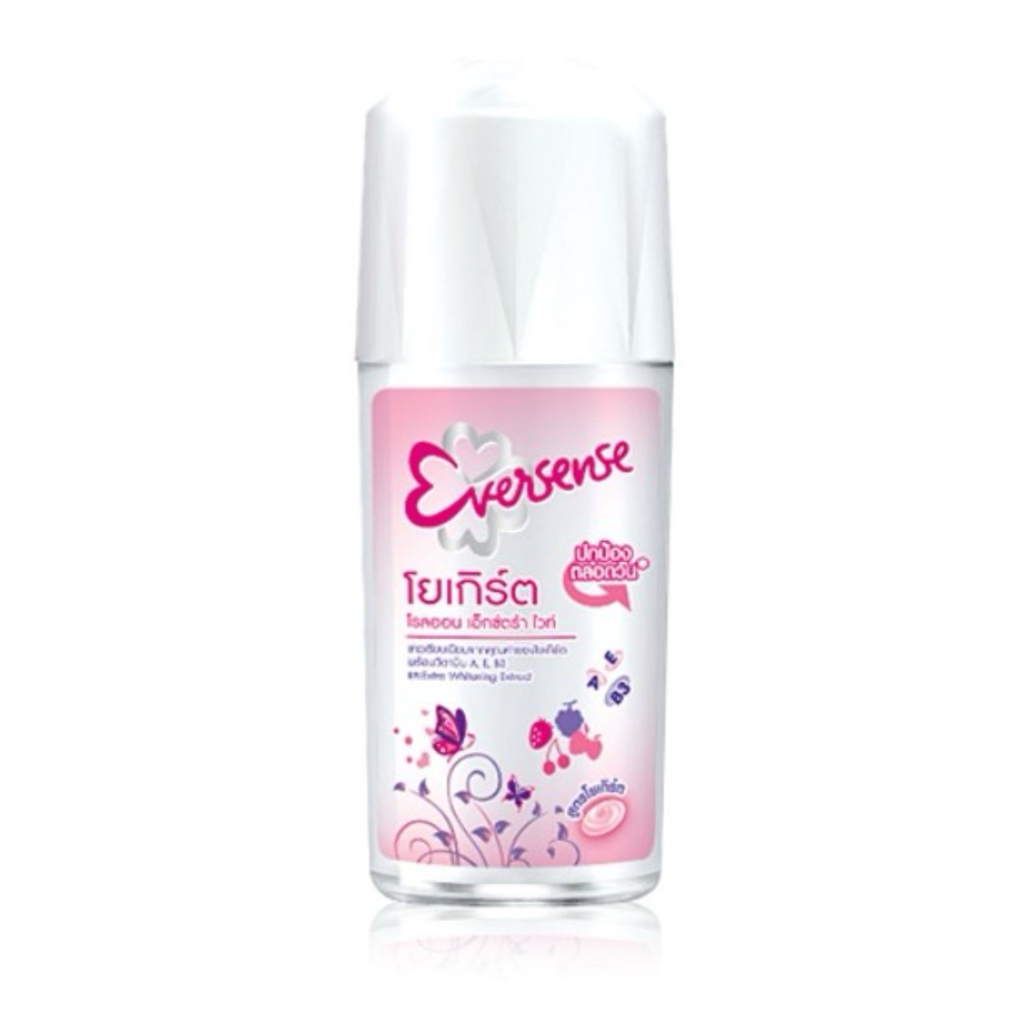 โรลออนผู้หญิง Eversense Roll On Extra White Yogurt