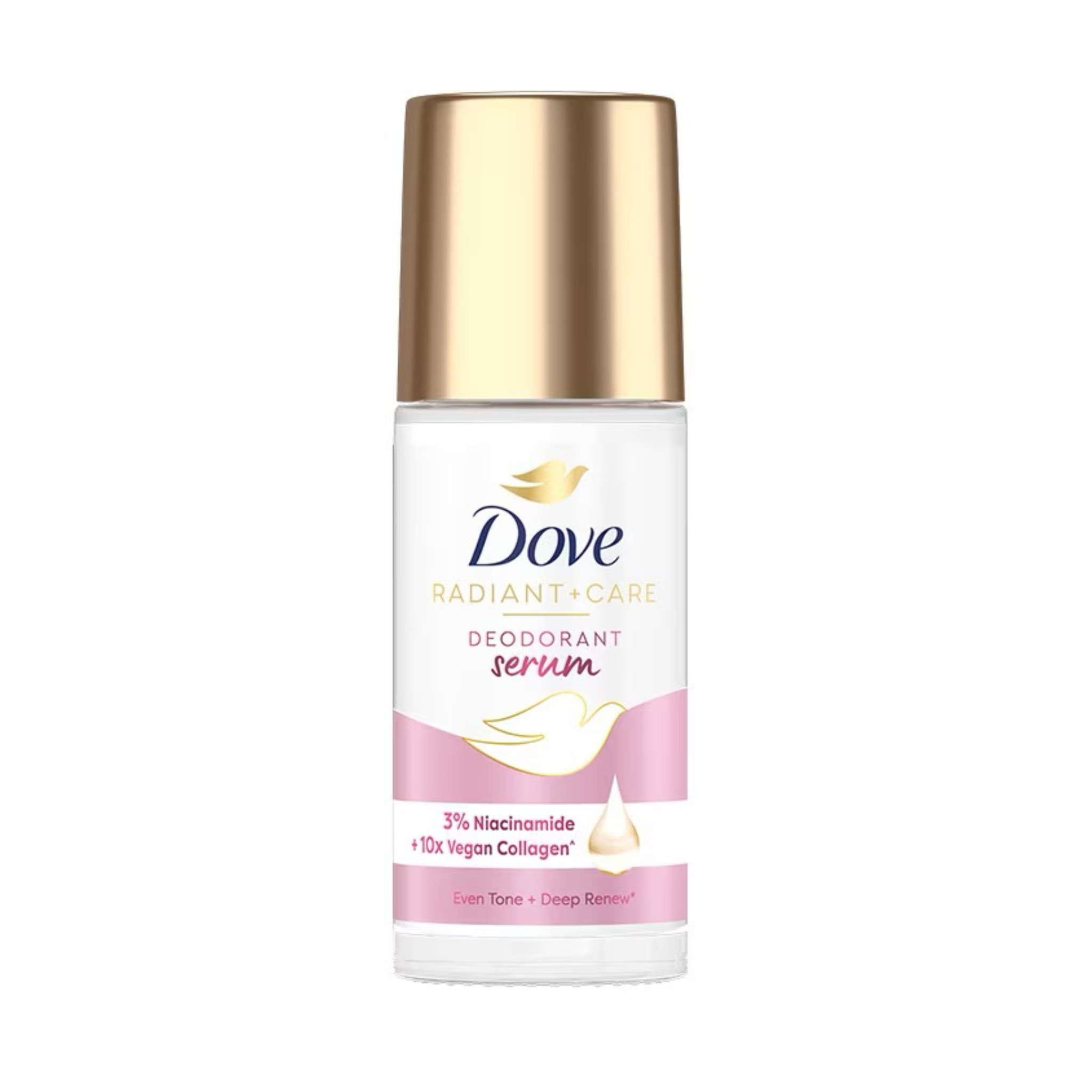 โรลออนผู้หญิง Dove Radiant + Care Serum Collagen