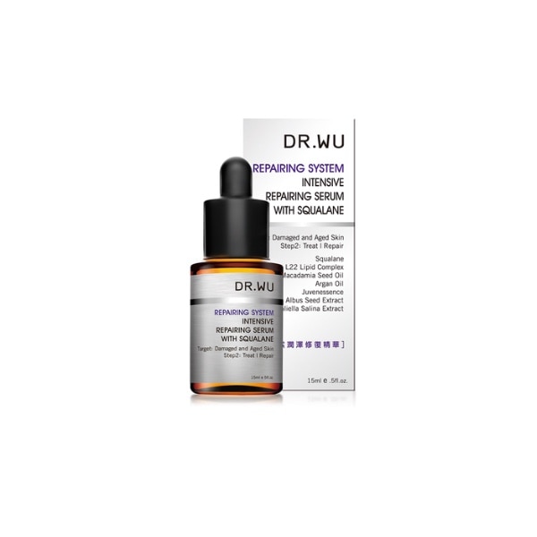 ครีมลดริ้วรอยที่ดีที่สุดจาก DR.WU Intensive Repairing Serum With Squalane
