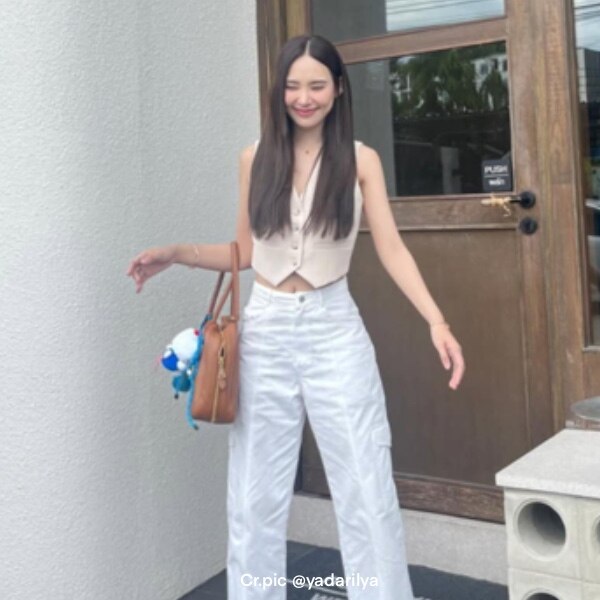 ไอเดียแต่งตัวไปงานแต่ง ชุดเสื้อกั๊ก Vest กางเกงสแล็ก