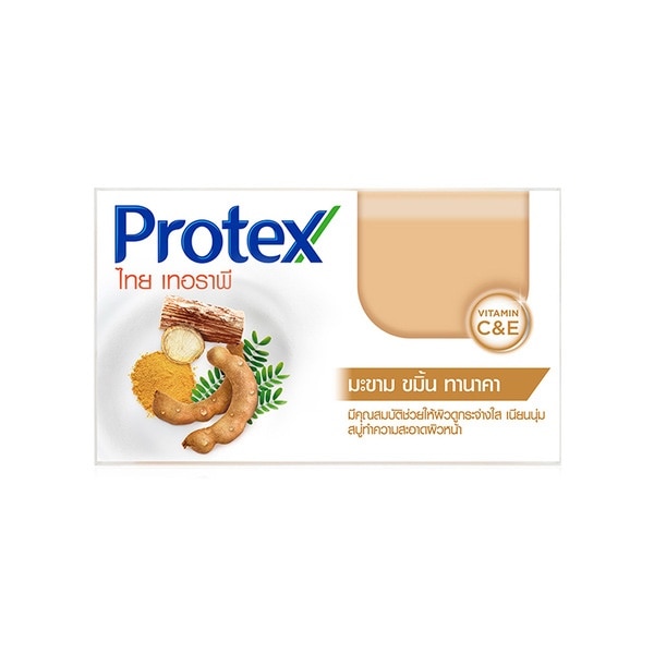สบู่ขาว Protex Thai Therapy Tamarind Turmeric Thanaka Soap Mini 6