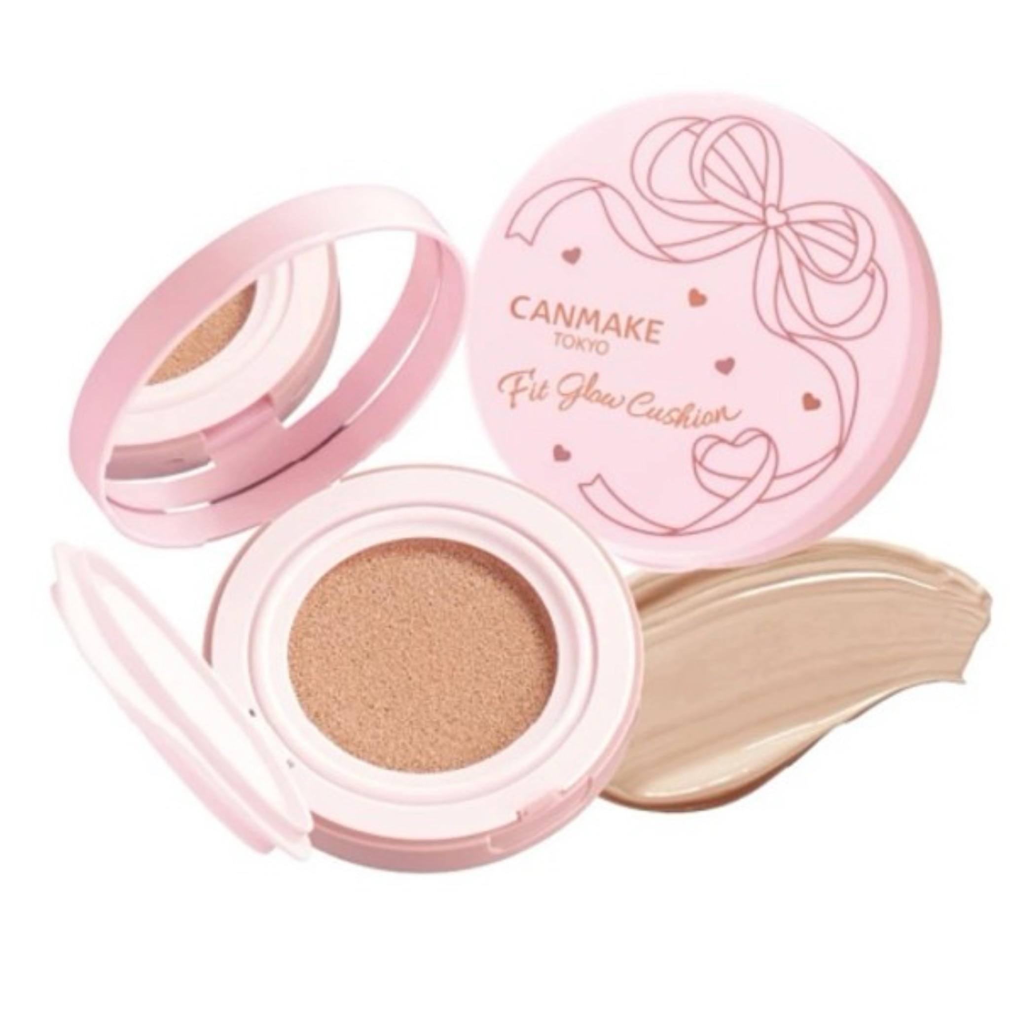 แป้งคุชชั่น Canmake Fit Glow Cushion