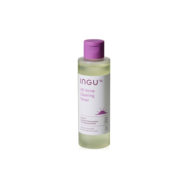 INGU 4D-Acne Clearing Toner โทนเนอร์รักษาสิวขึ้นคาง